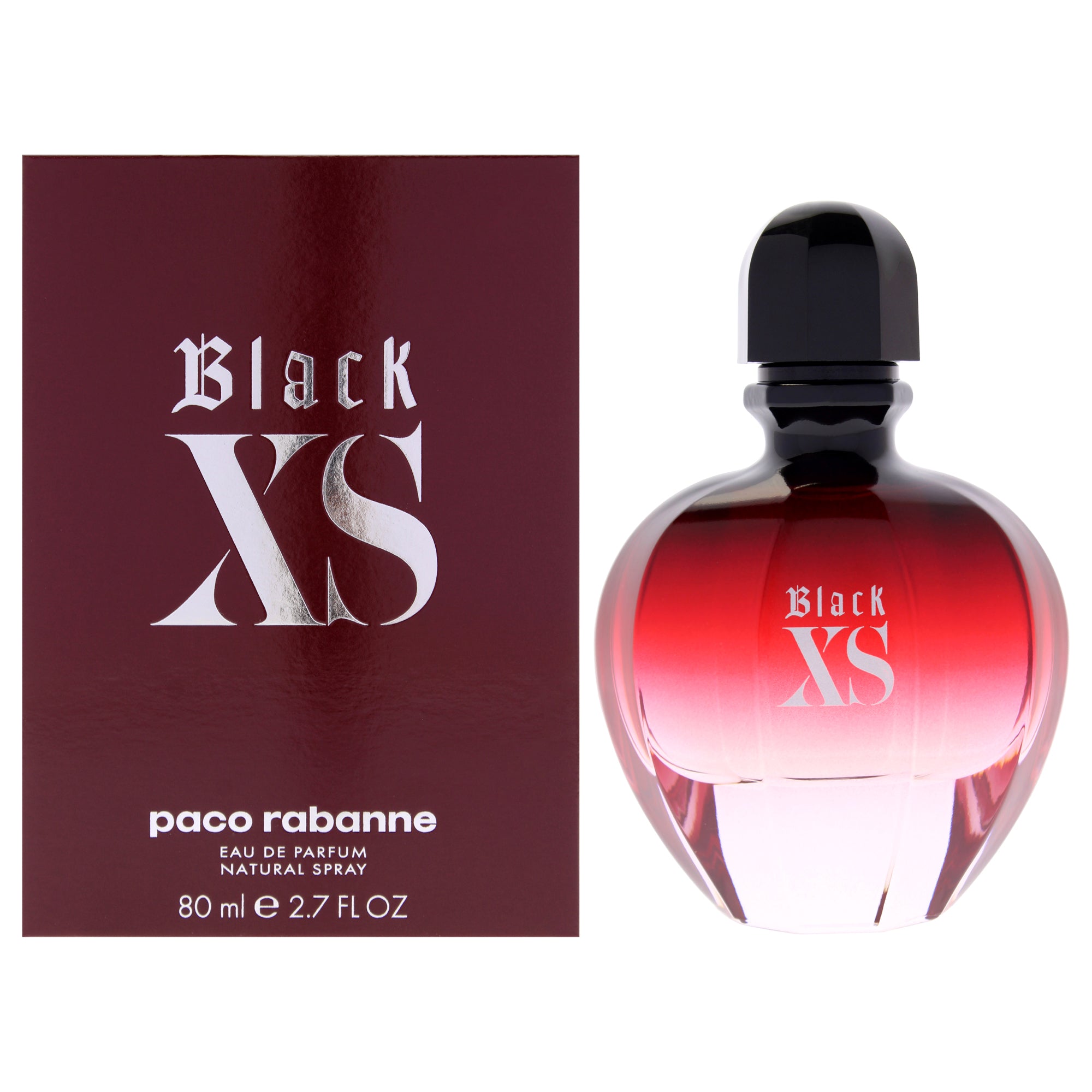 Black XS by Paco Rabanne for Women - 2.7 oz EDP Spray