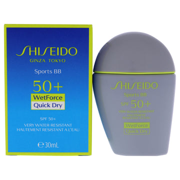Sports BB WetForce SPF 50 - Dark by Shiseido for Unisex - 1 oz Sunscreen