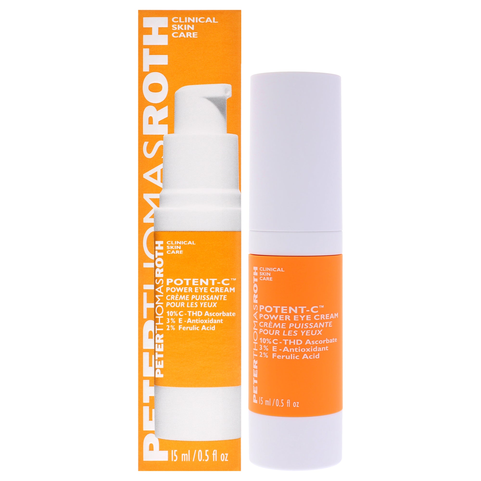 Potent-C Power Eye Cream by Peter Thomas Roth for Unisex - 0.5 oz Cream