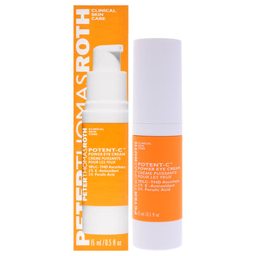 Potent-C Power Eye Cream by Peter Thomas Roth for Unisex - 0.5 oz Cream