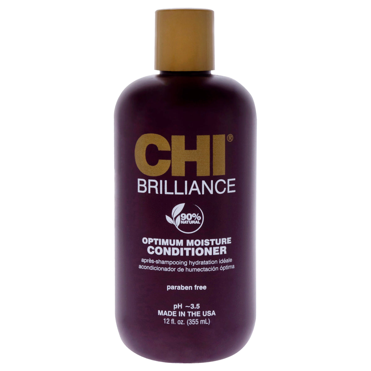 Deep Brilliance Optimum Moisture Conditioner by CHI for Unisex - 12 oz Conditioner