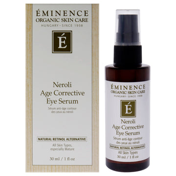 Neroli Age Corrective Eye Serum by Eminence for Unisex - 1 oz Serum