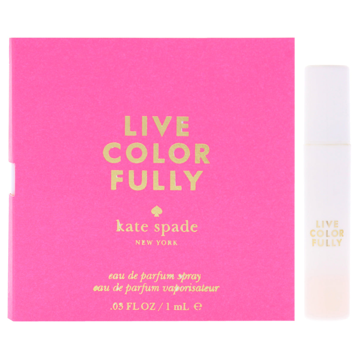 Live Colorfully by Kate Spade for Women - 1 ml EDP Spray Vial