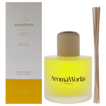 Serenity Reed Diffuser by Aromaworks for Unisex - 6.76 oz Diffusers