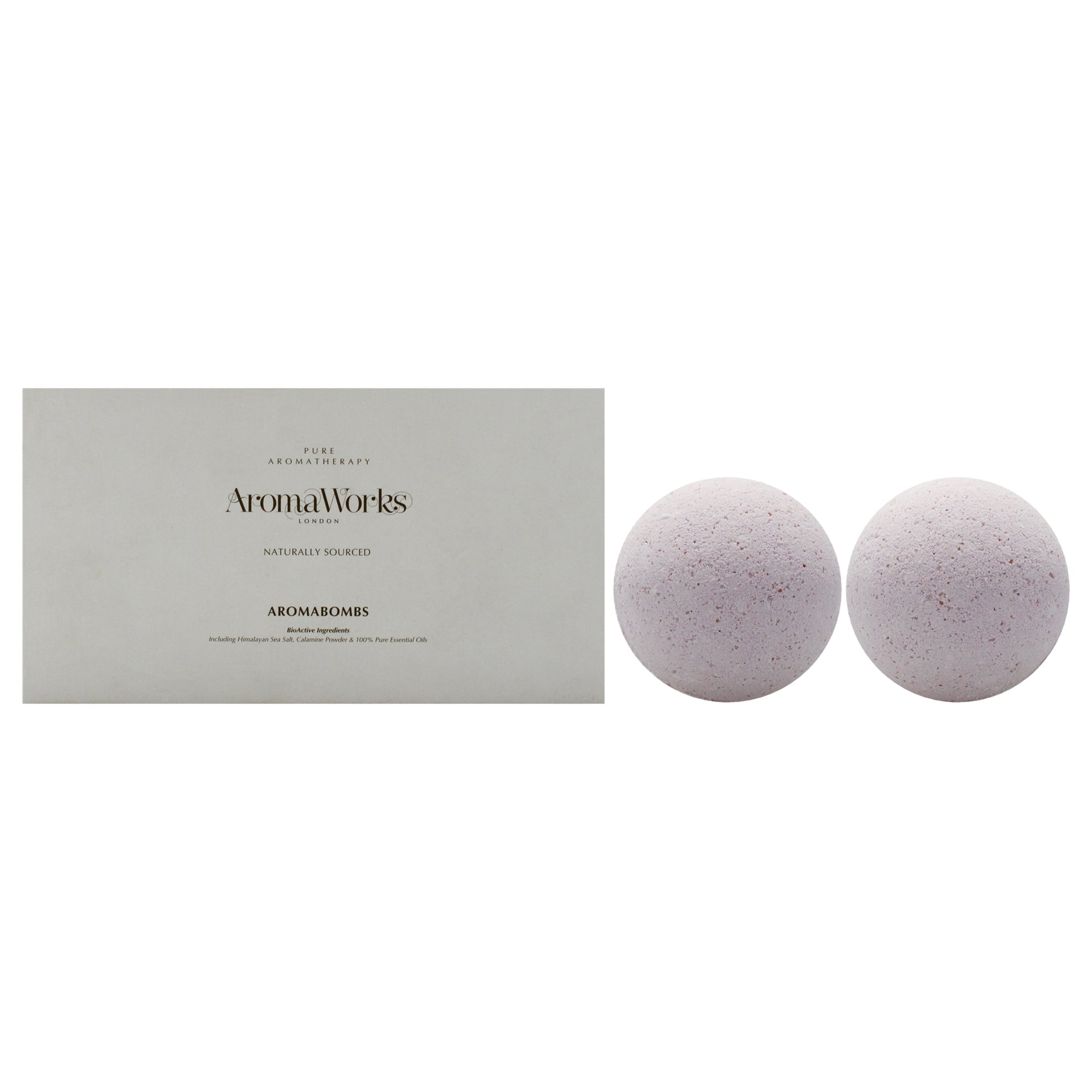 Nurture Aromabombs Duo by Aromaworks for Unisex - 2 x 8.81 oz Bath Bomb