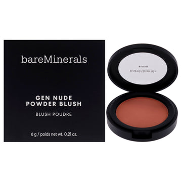 Gen Nude Powder Blush - That Peach Tho by bareMinerals for Women - 0.21 oz Blush