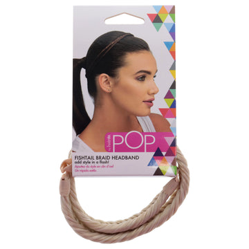 Pop Fishtail Braid Headband - R22 Swedish Blonde by Hairdo for Women - 1 Pc Hair Band