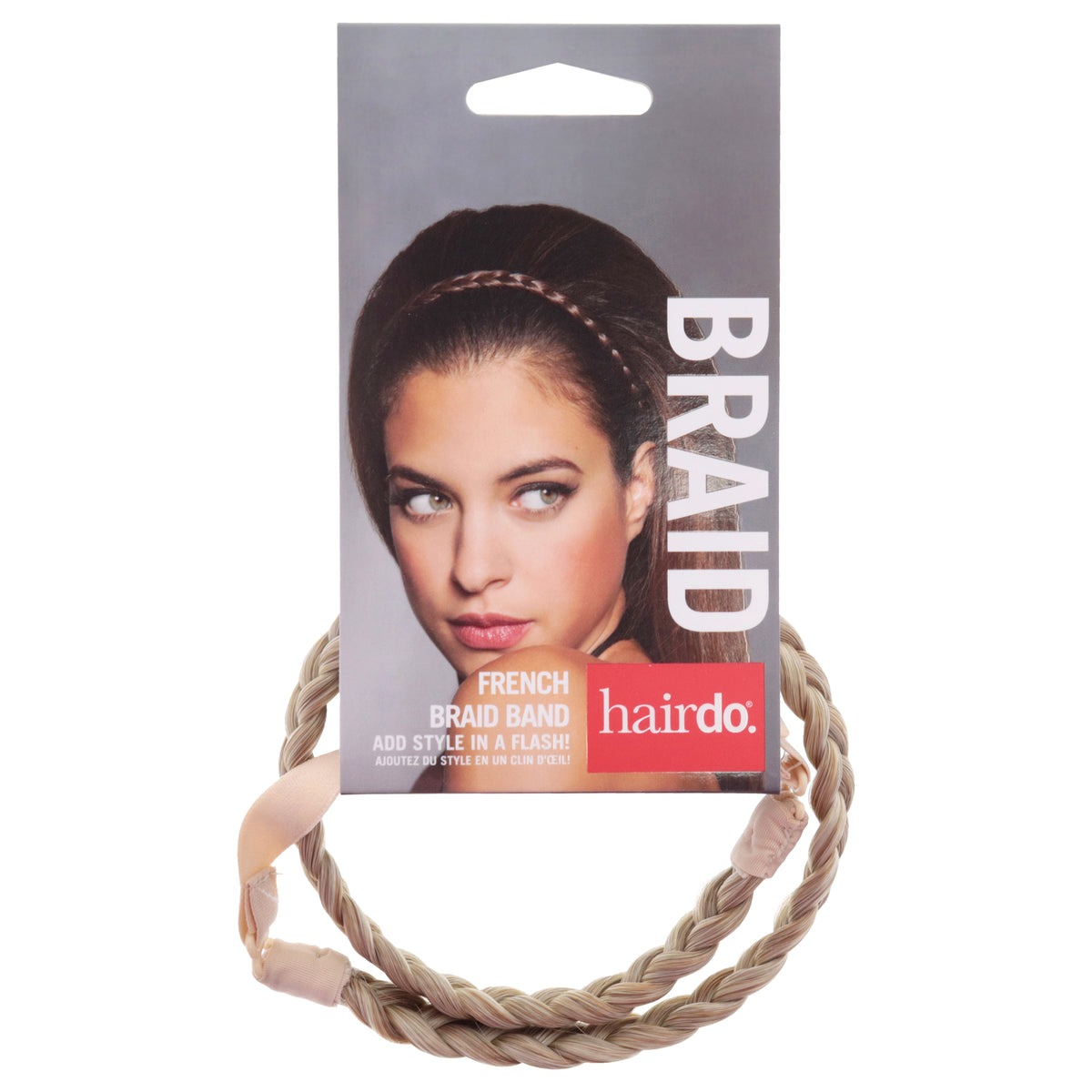 French Braid Band - R14 88H Golden Wheat Light Golden Blonde by Hairdo for Women - 1 Pc Hair Band