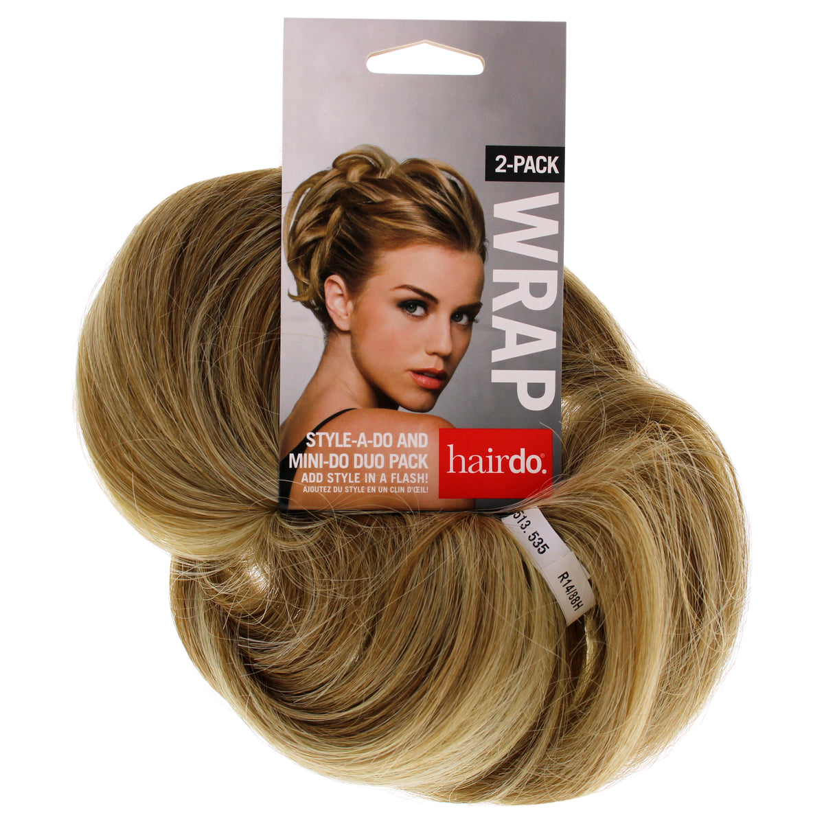 Style-a-do And Mini-do Duo Pack - R14 88H Golden Wheat by Hairdo for Women - 2 Pc Hair Wrap