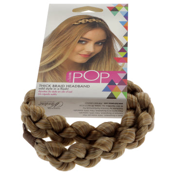 Pop Thick Braid Headband - R25 Ginger Blonde by Hairdo for Women - 1 Pc Hair Band