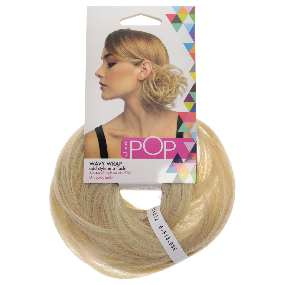 Pop Wavy Wrap - R22 Swedish Blond by Hairdo for Women - 1 Pc Hair Wrap