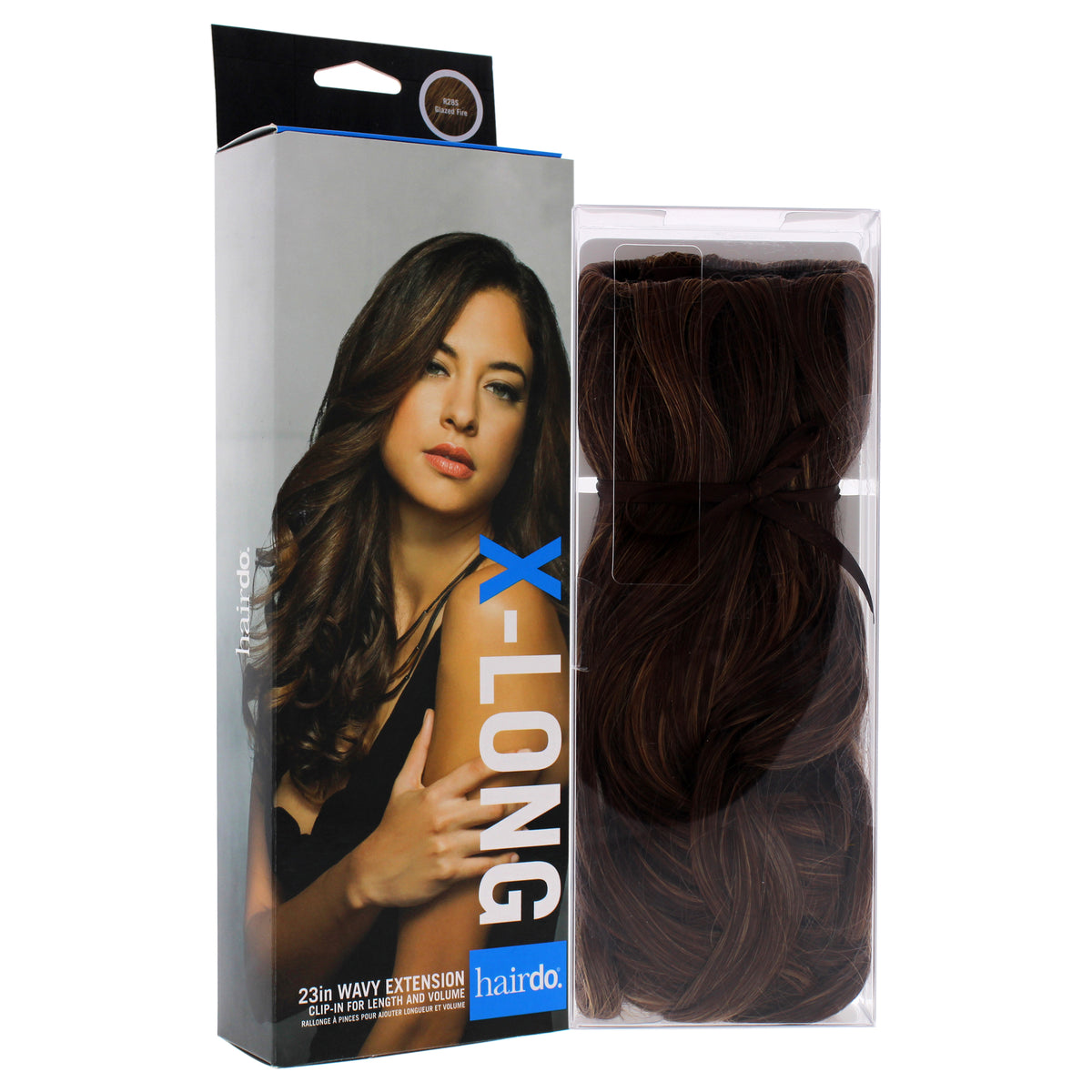 Wavy Extension - R28S Glazed Fire by Hairdo for Women - 23 Inch Hair Extension