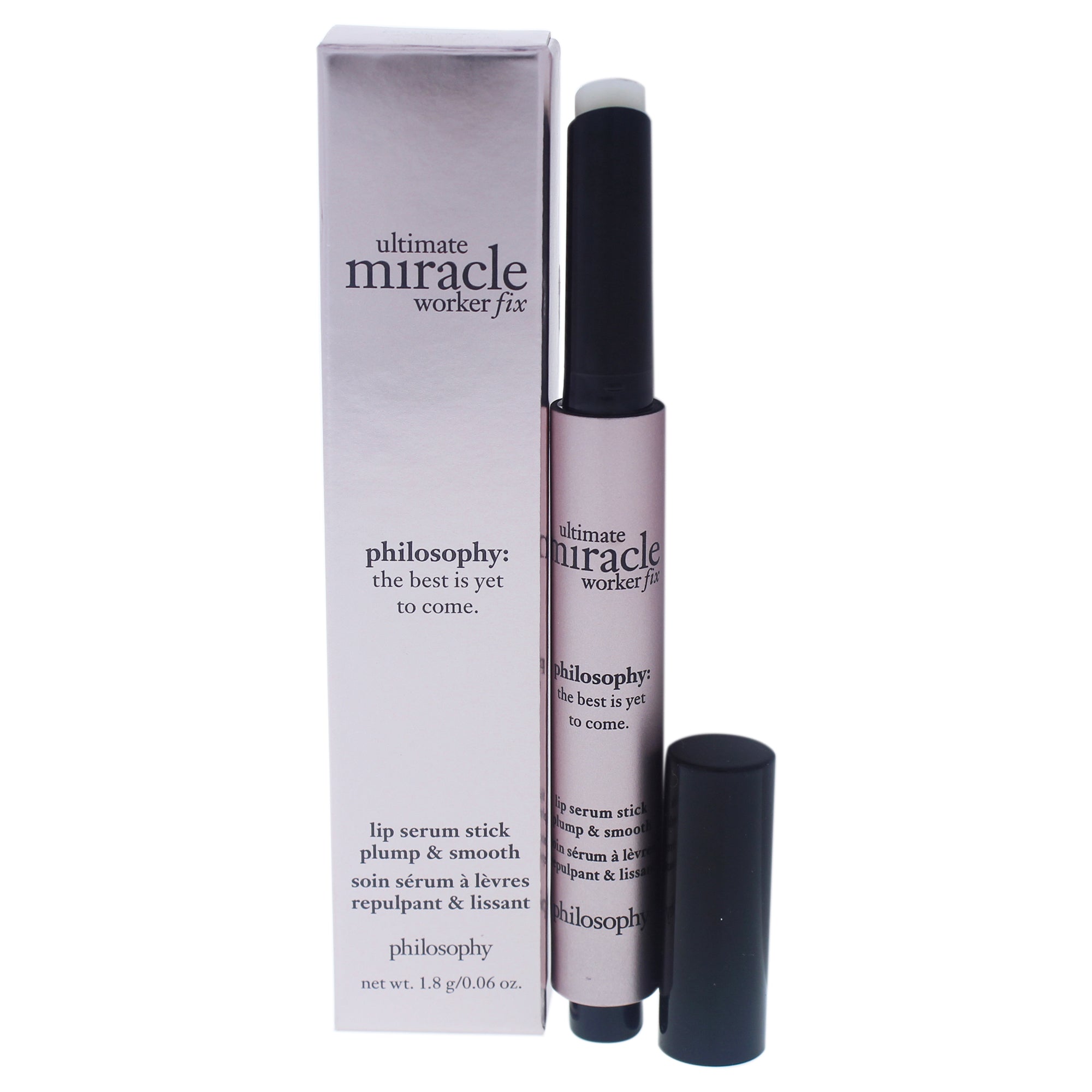 Ultimate Miracle Worker Fix Lip Serum Stick by Philosophy for Women - 0.06 oz Serum