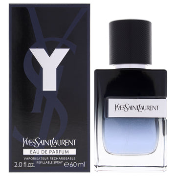 Y by Yves Saint Laurent for Men - 2 oz EDP Spray (Refillable)
