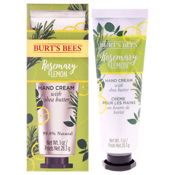 Rosemary and Lemon Hand Cream by Burts Bees for Unisex - 1 oz Hand Cream