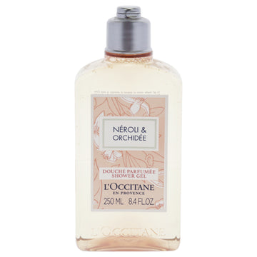 Neroli and Orchidee Shower Gel by LOccitane for Unisex - 8.4 oz Shower Gel