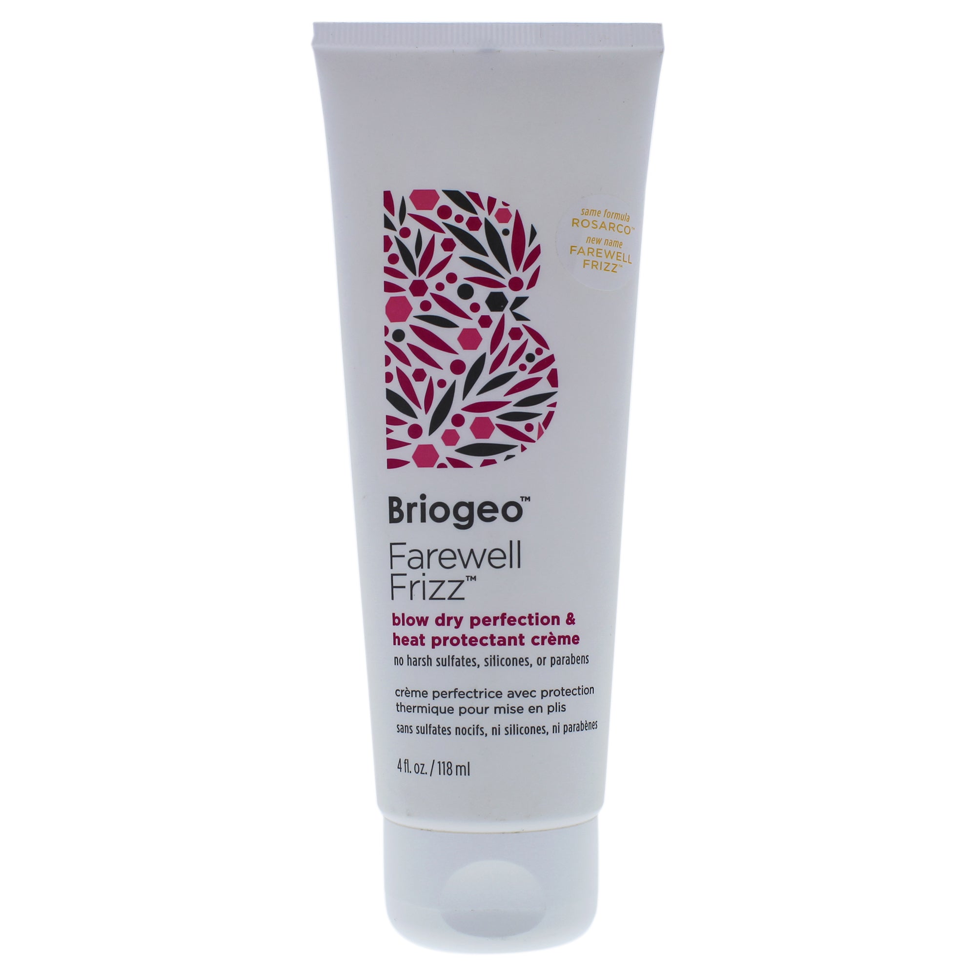 Farewell Frizz Blow Dry Perfection and Heat Protectant Cream by Briogeo for Unisex - 4 oz Cream