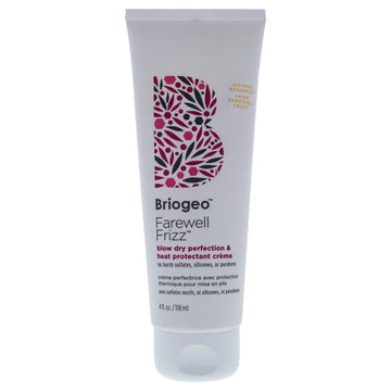 Farewell Frizz Blow Dry Perfection and Heat Protectant Cream by Briogeo for Unisex - 4 oz Cream
