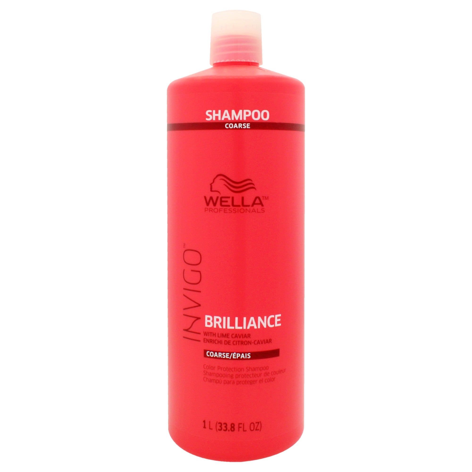 Invigo Brilliance Shampoo For Coarse Hair by Wella for Unisex - 33.8 oz Shampoo