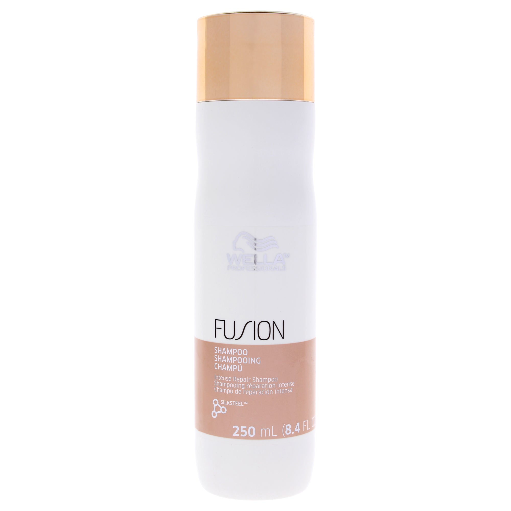 Fusion Intense Repair Shampoo by Wella for Unisex - 8.4 oz Shampoo