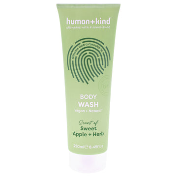 Body Wash - Sweet Apple and Herb by Human+Kind for Unisex - 8.45 oz Body Wash