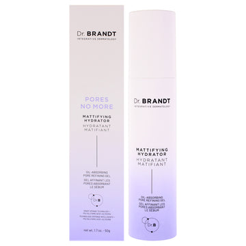 Pores No More Mattifying Hydrator Pore Refining Gel by Dr. Brandt for Women - 1.7 oz Gel