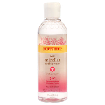 Rose Micellar Toning Water by Burts Bees for Women - 8 oz Toner