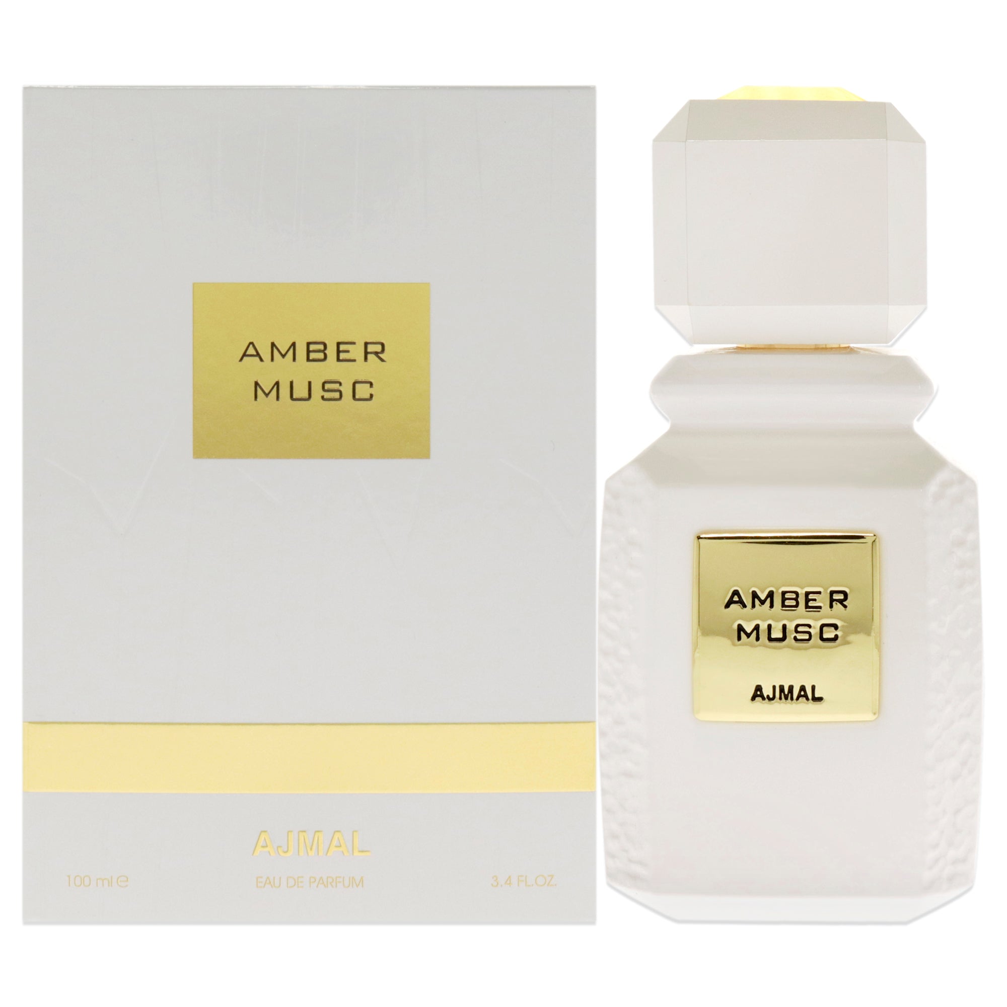 Amber - Musc by Ajmal for Unisex - 3.4 oz EDP Spray