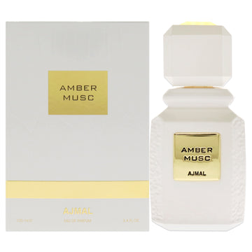 Amber - Musc by Ajmal for Unisex - 3.4 oz EDP Spray