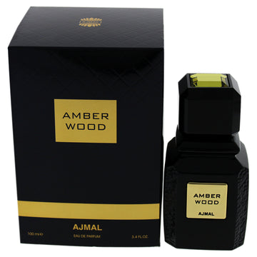 Amber - Wood by Ajmal for Unisex - 3.4 oz EDP Spray