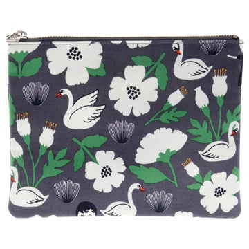 Aurore and Swan Coated Pouch by Ooh Lala for Women - 1 Pc Pouch