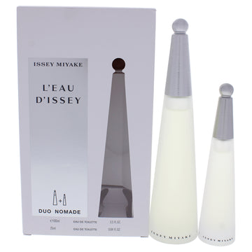 Leau Dissey by Issey Miyake for Women - 2 Pc Gift Set 3.3oz EDT Spray, 0.84oz EDT Spray