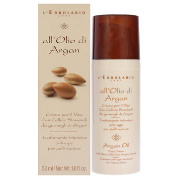 Oil Intensive Anti-Age Treatment - Argan by LErbolario for Women - 1.6 oz Treatment
