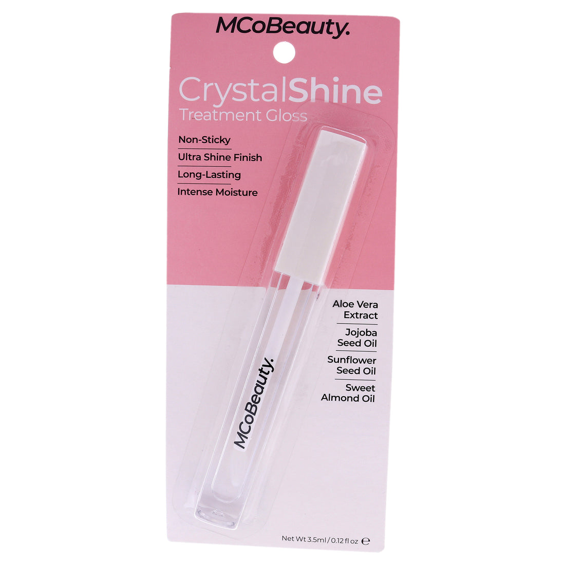 CrystalShine Treatment Gloss by MCoBeauty for Women - 0.16 oz Lip Treatment
