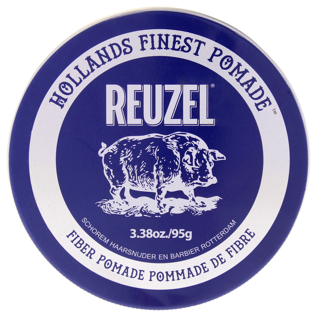 Fiber Pomade by Reuzel for Men - 3.38 oz Pomade