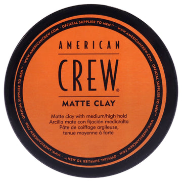 Matte Clay by American Crew for Men - 3 oz Clay