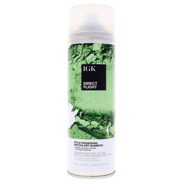 Direct Flight Matcha Dry Shampoo by IGK for Unisex - 6.3 oz Dry Shampo