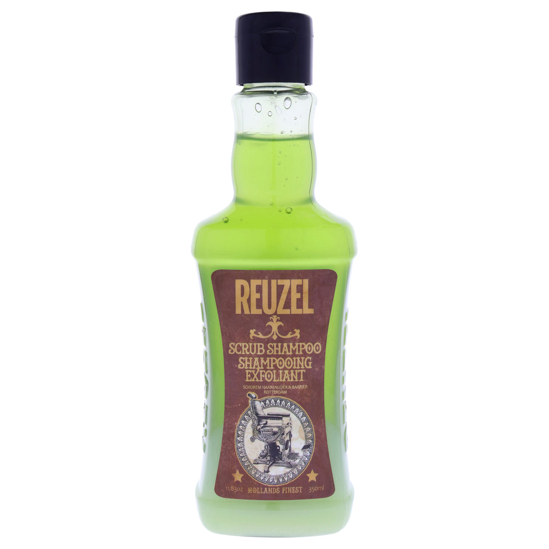 Scrub Shampoo by Reuzel for Men - 11.83 oz Shampoo
