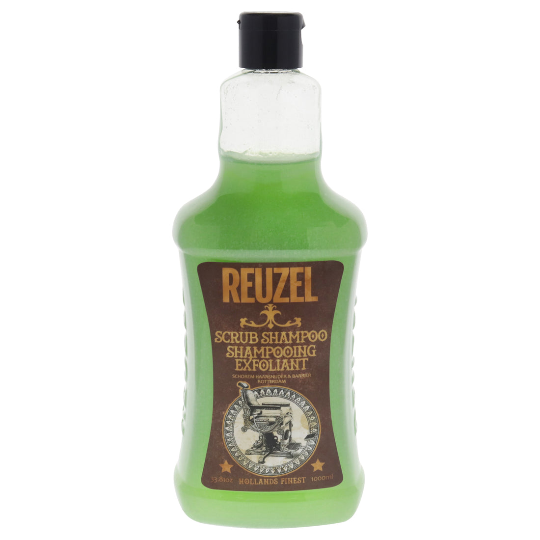 Scrub Shampoo by Reuzel for Men - 33.81 oz Shampoo