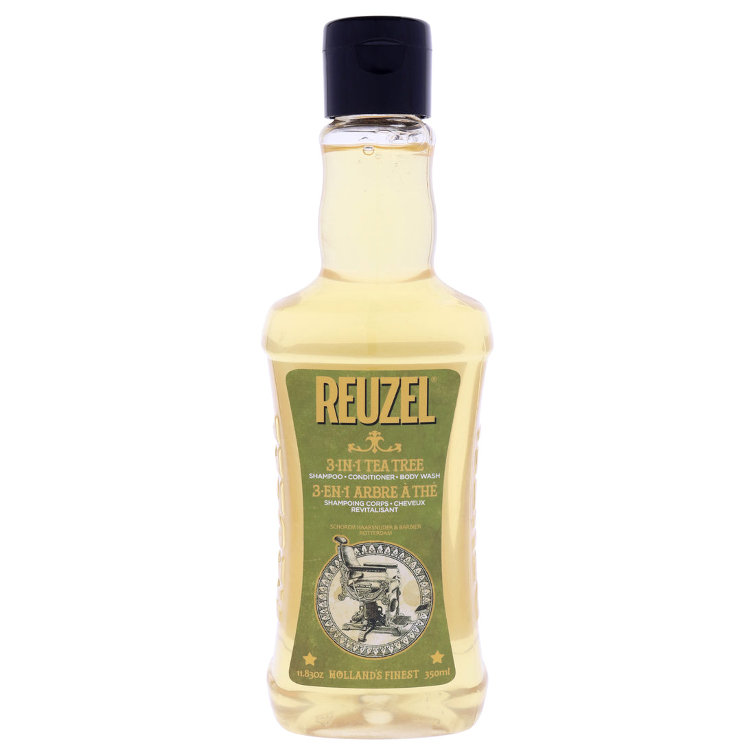 3-In-1 Tea Tree Shampoo by Reuzel for Men - 11.83 oz Shampoo