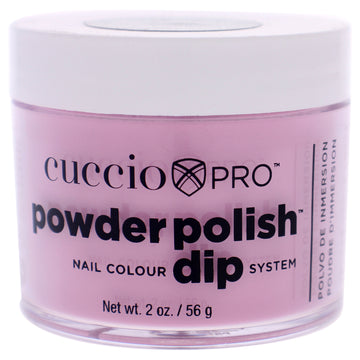 Pro Powder Polish Nail Colour Dip System - Pink by Cuccio Pro for Women - 1.6 oz Nail Powder