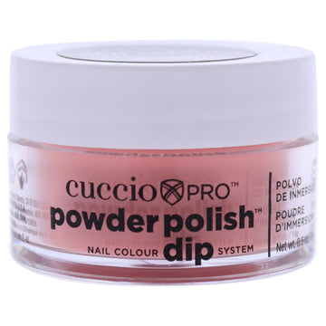 Pro Powder Polish Nail Colour Dip System - Peach by Cuccio Pro for Women - 0.5 oz Nail Powder