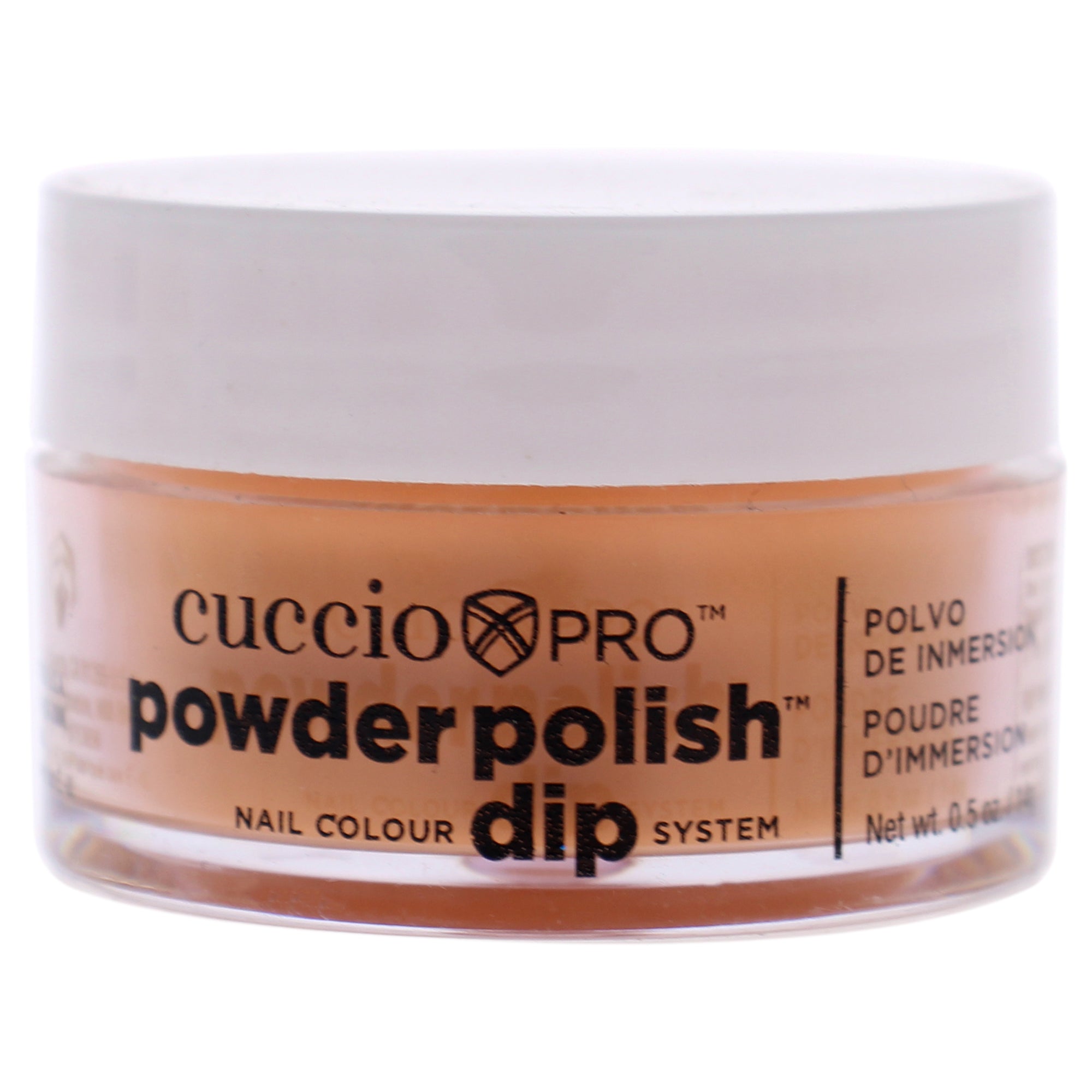Pro Powder Polish Nail Colour Dip System - Carrot Orange by Cuccio Pro for Women - 0.5 oz Nail Powder