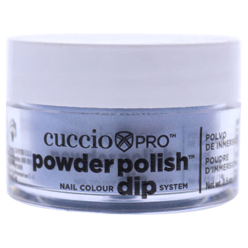 Pro Powder Polish Nail Colour Dip System - Blue with Blue Mica by Cuccio Pro for Women - 0.5 oz Nail Powder