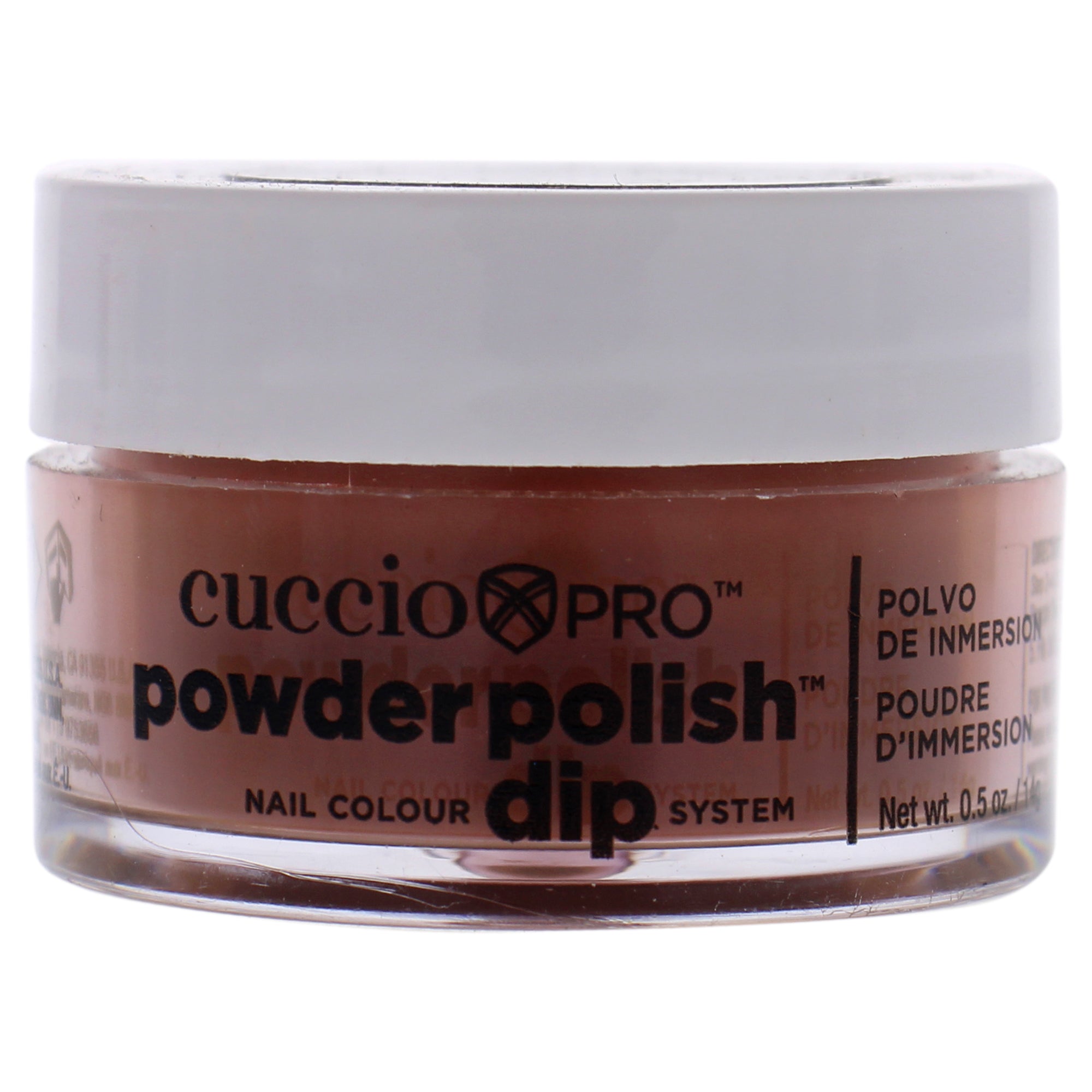 Pro Powder Polish Nail Colour Dip System - Brick Orange by Cuccio Pro for Women - 0.5 oz Nail Powder