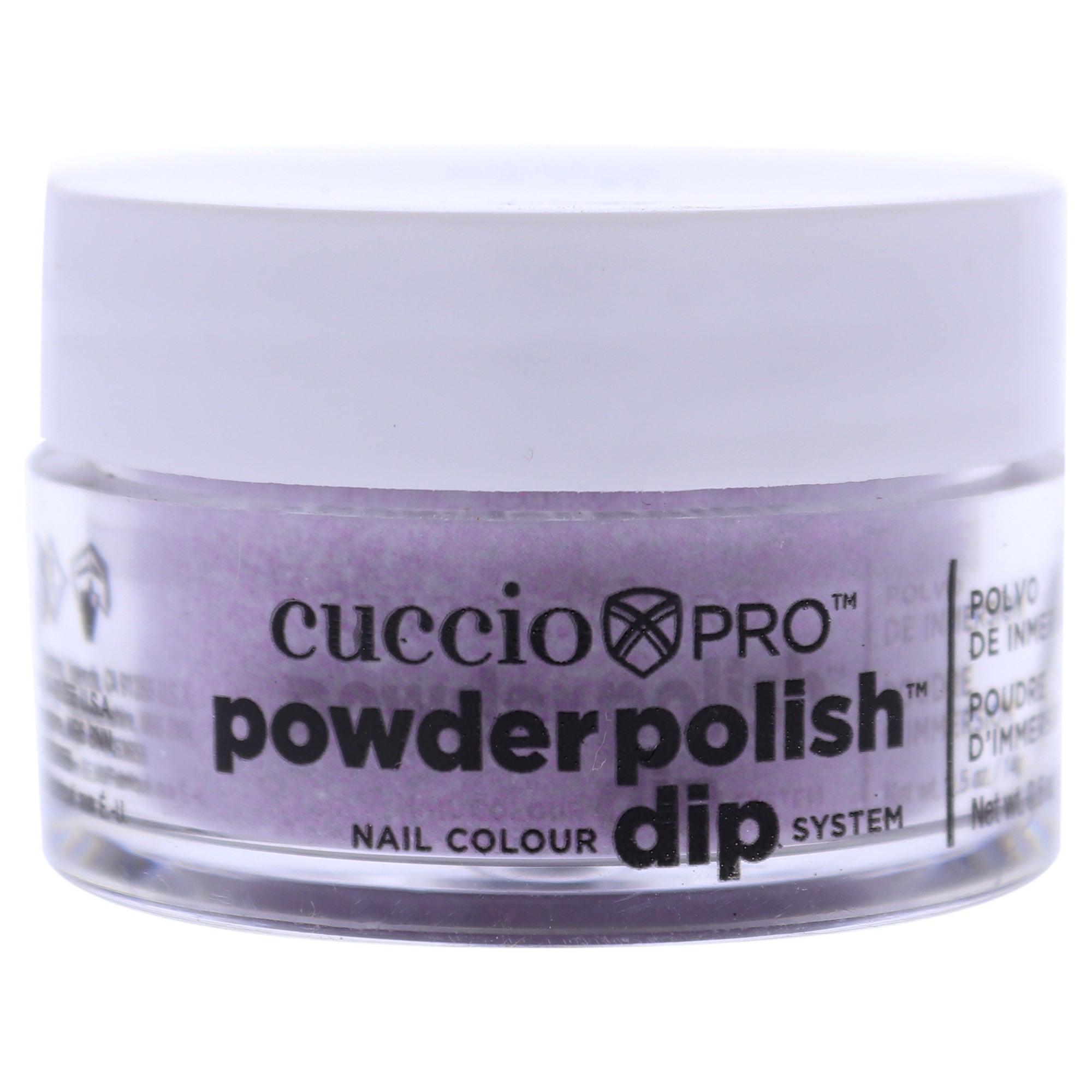 Pro Powder Polish Nail Colour Dip System - Fuchsia Pink Glitter by Cuccio Pro for Women - 0.5 oz Nail Powder