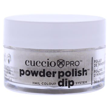 Pro Powder Polish Nail Colour Dip System - Gold With Rimbow Mica by Cuccio Pro for Women - 0.5 oz Nail Powder