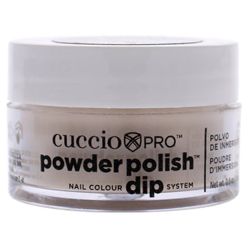 Pro Powder Polish Nail Colour Dip System - Iridescent Cream by Cuccio Pro for Women - 0.5 oz Nail Powder
