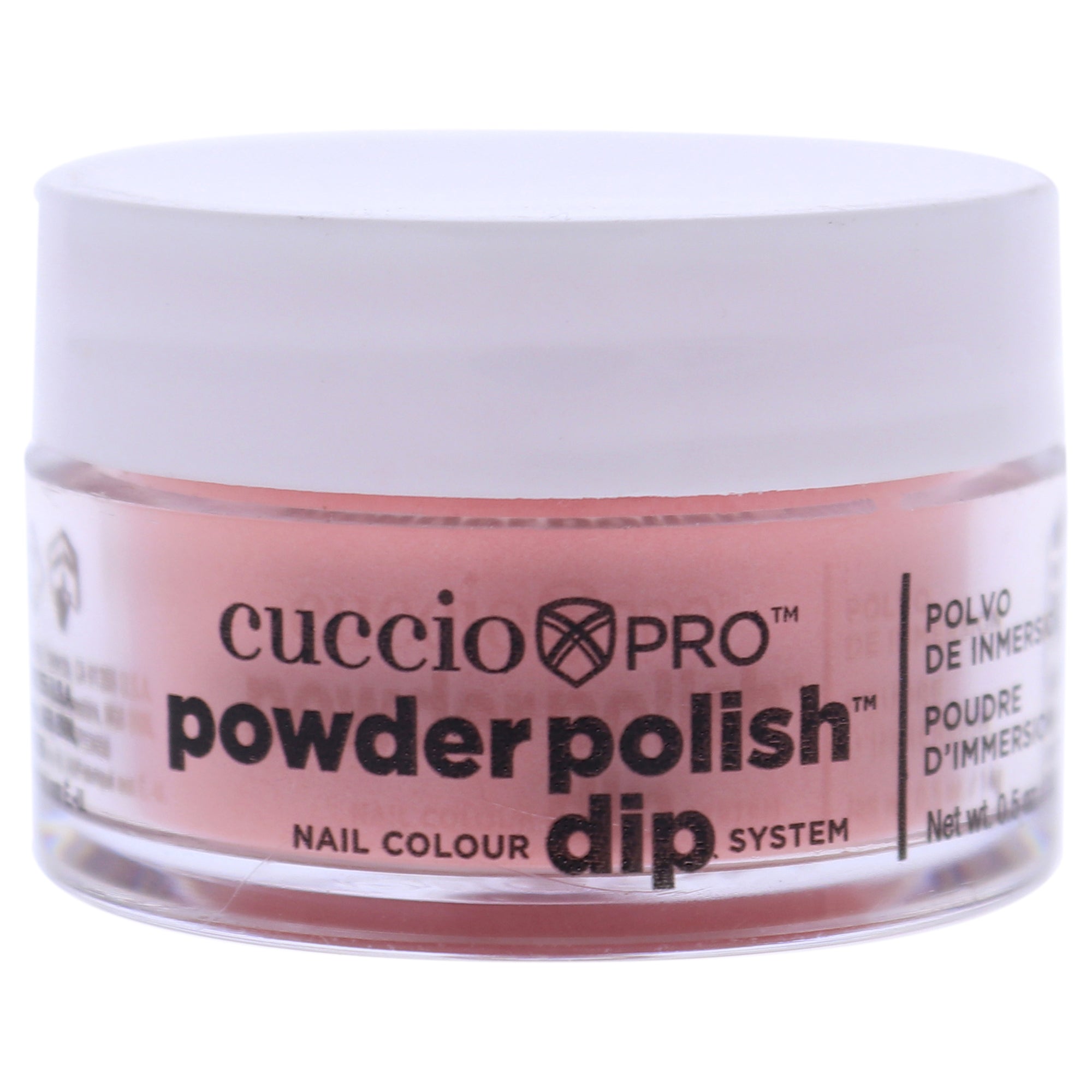 Pro Powder Polish Nail Colour Dip System - Pastel Peach by Cuccio Pro for Women - 0.5 oz Nail Powder