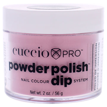 Pro Powder Polish Nail Colour Dip System - Rose With Shimmer by Cuccio Pro for Women - 1.6 oz Nail Powder